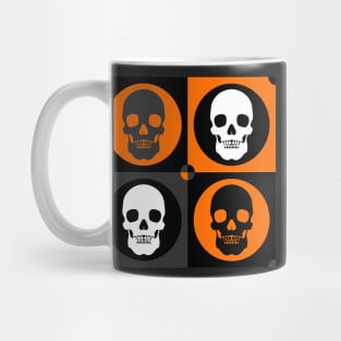 Halloween Skull Pattern Version 3 | Pop Art Mug